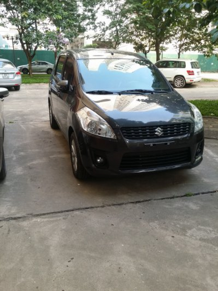 Cầm lái Suzuki Ertiga: xe gia đình 5+2