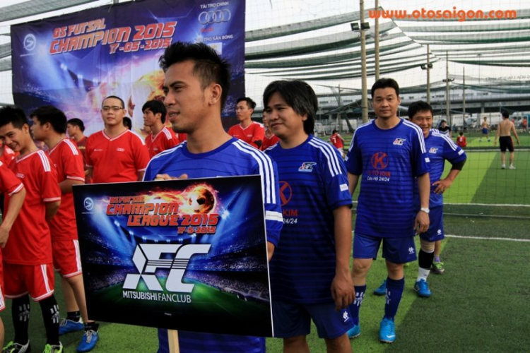 Trực tiếp giải bóng đá OS Futsal Champions League 2015