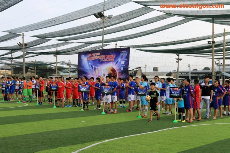 Trực tiếp giải bóng đá OS Futsal Champions League 2015