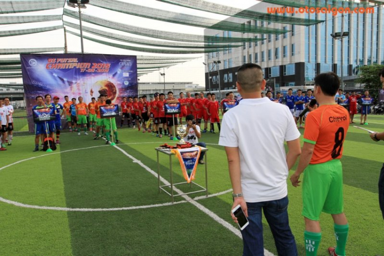 Trực tiếp giải bóng đá OS Futsal Champions League 2015