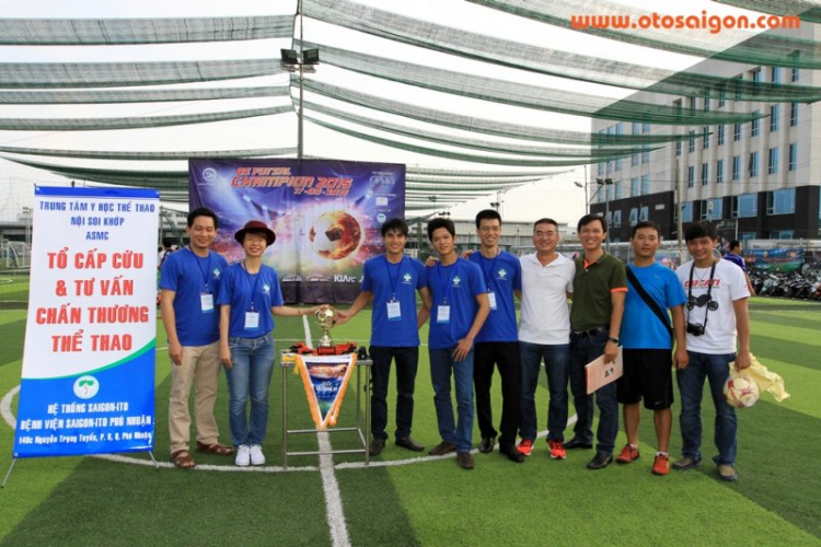 Trực tiếp giải bóng đá OS Futsal Champions League 2015