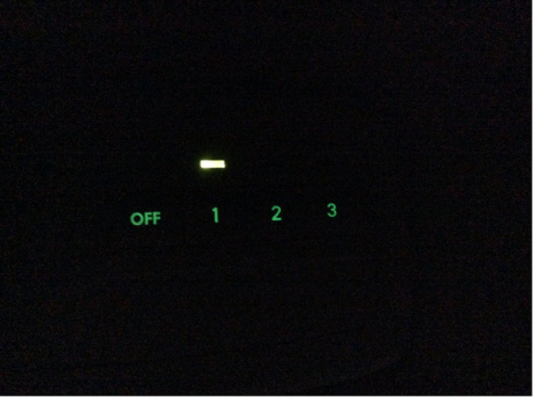 Mit Grandis A/C switch panel thiếu đèn ??? Mit Grandis A/C switch panel thiếu đèn ???