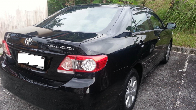 Nhờ tư vấn bệnh xe Toyota Altis 2013 Nhờ tư vấn bệnh xe Toyota Altis 2013