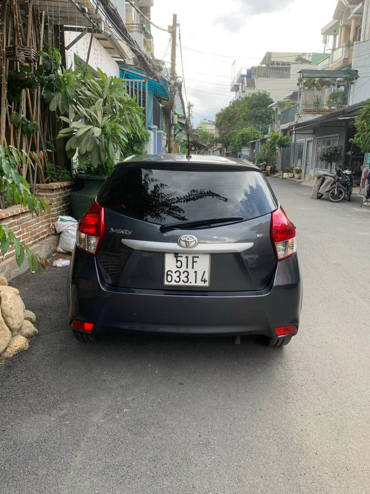 Toyota Yaris đk 2016 AT, nhập Thái Lan, xám titan