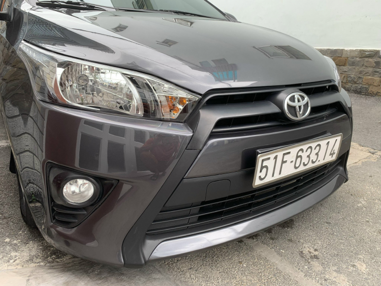 Toyota Yaris đk 2016 AT, nhập Thái Lan, xám titan