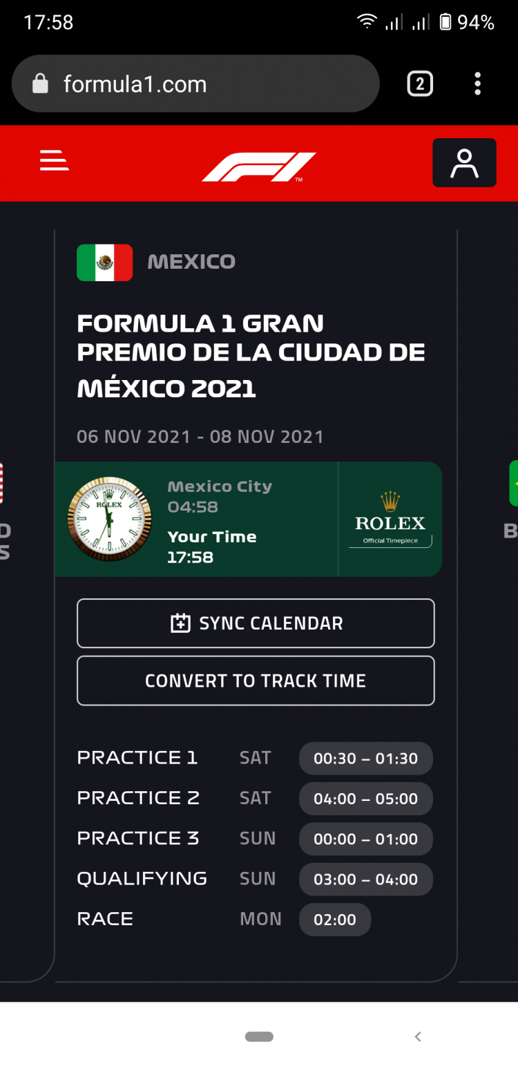 F1 Mexico