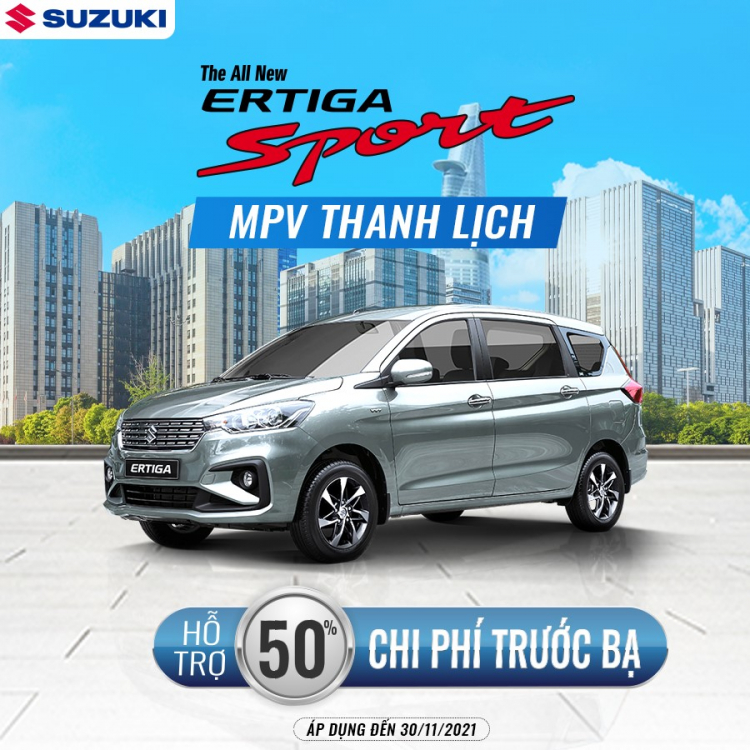 Bắt cơ hội tốt mua xe với ưu đãi lớn từ Suzuki trong tháng 11