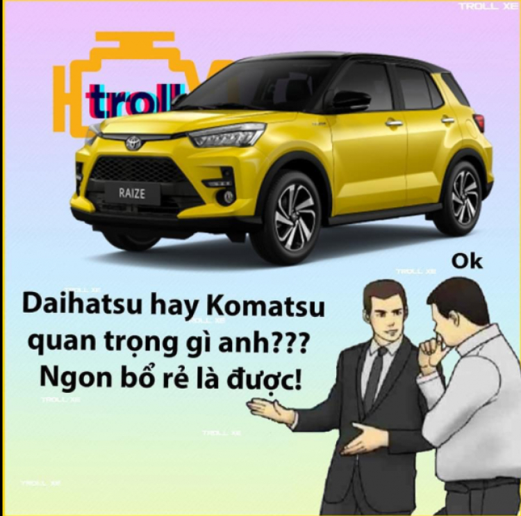 anh Giôn nì ơi, Toyota Raize 2022