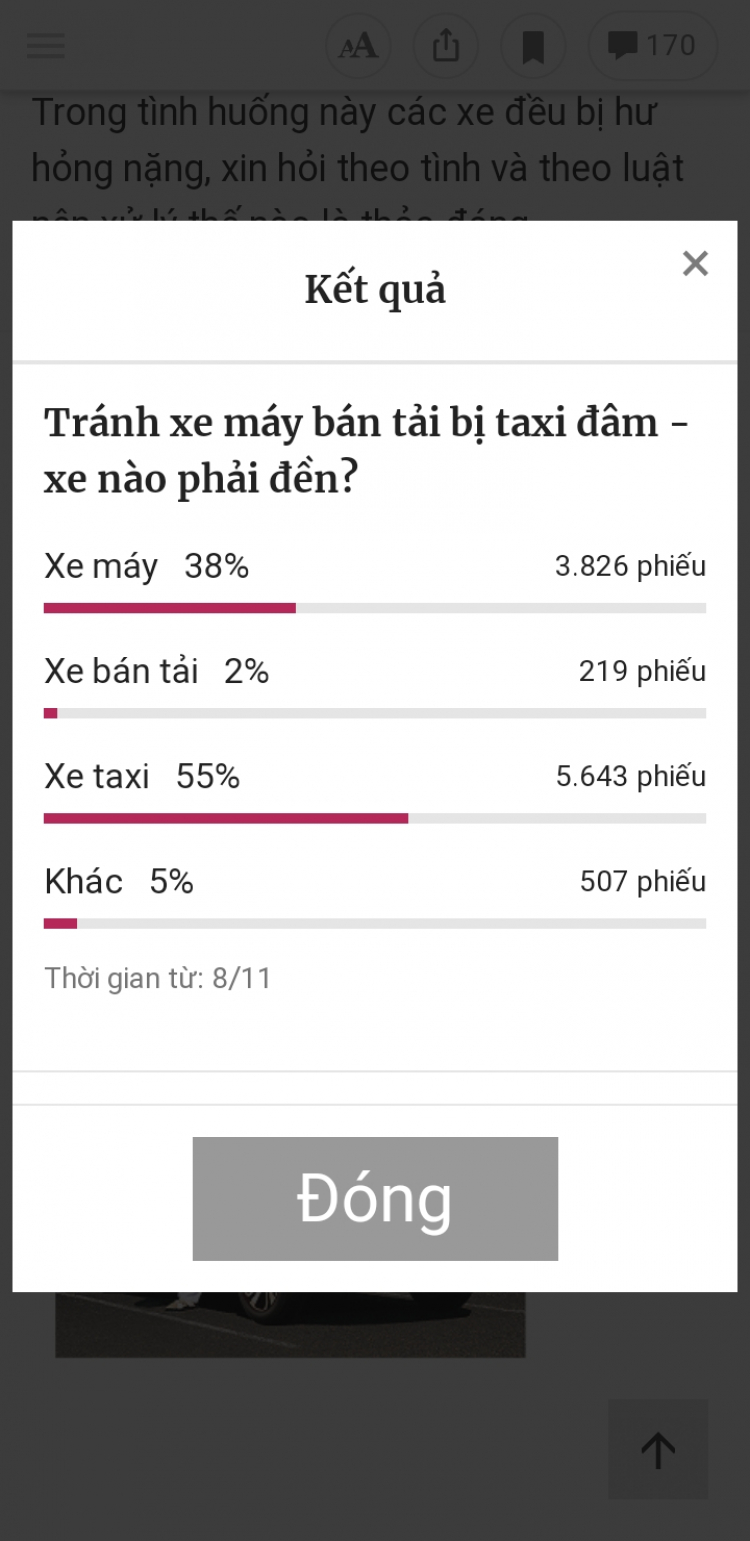 Xe bán tải phanh gấp tránh xe máy bị taxi tông phải, xe nào sai? Xe bán tải phanh gấp tránh xe máy bị taxi tông phải, xe nào sai?