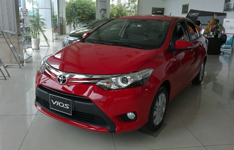 Toyota Vios tiếp tục thống trị thị trường Việt Nam