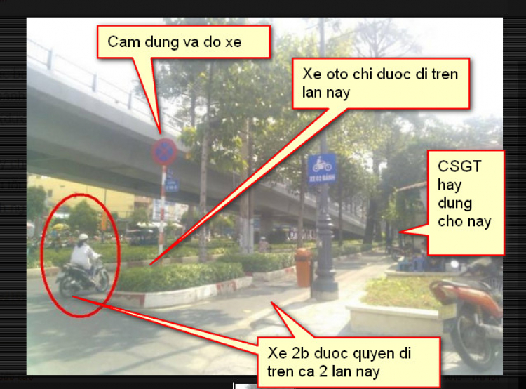 Lấn tuyến ở Đường 3 - 2