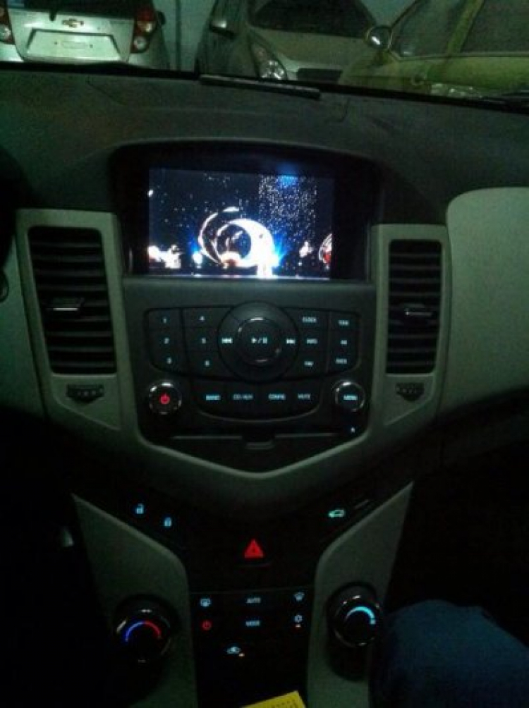 Report màn hình DVD cho Chevrolet Cruze  SV 7321 hình ảnh Tr1,30,31..........clip 45,46