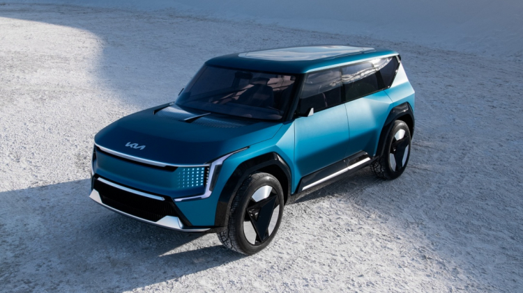 Kia EV9 concept - Hình mẫu xe điện năm 2024 Kia EV9 concept - Hình mẫu xe điện năm 2024