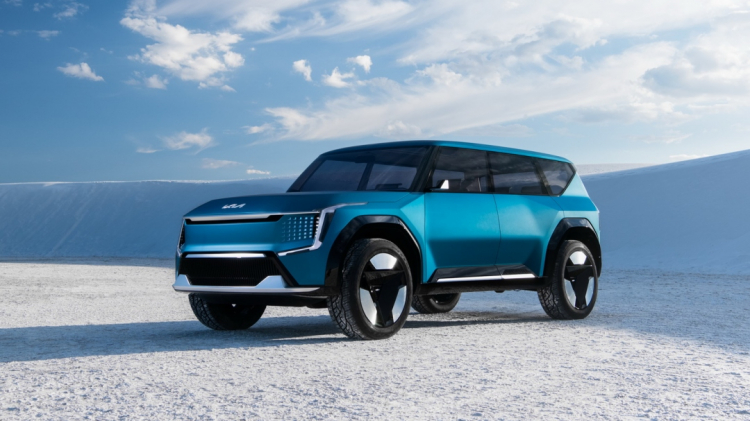 Kia EV9 concept - Hình mẫu xe điện năm 2024 Kia EV9 concept - Hình mẫu xe điện năm 2024