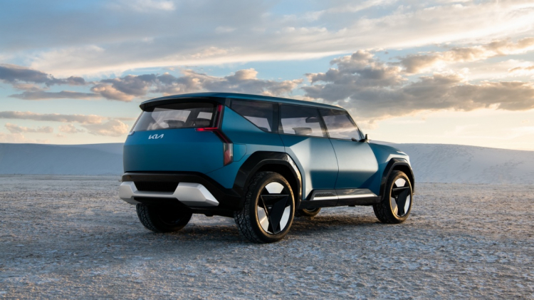 Kia EV9 concept - Hình mẫu xe điện năm 2024 Kia EV9 concept - Hình mẫu xe điện năm 2024