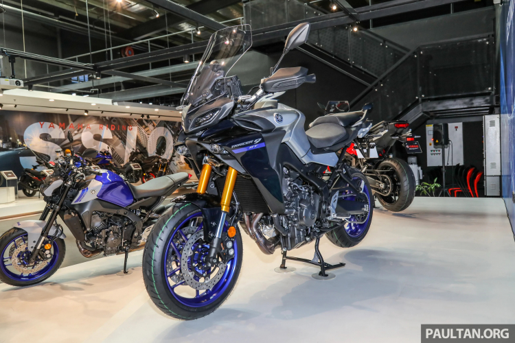 Ảnh thực tế Yamaha Tracer 9 GT 2021 giá 380 triệu đồng ở Malaysia