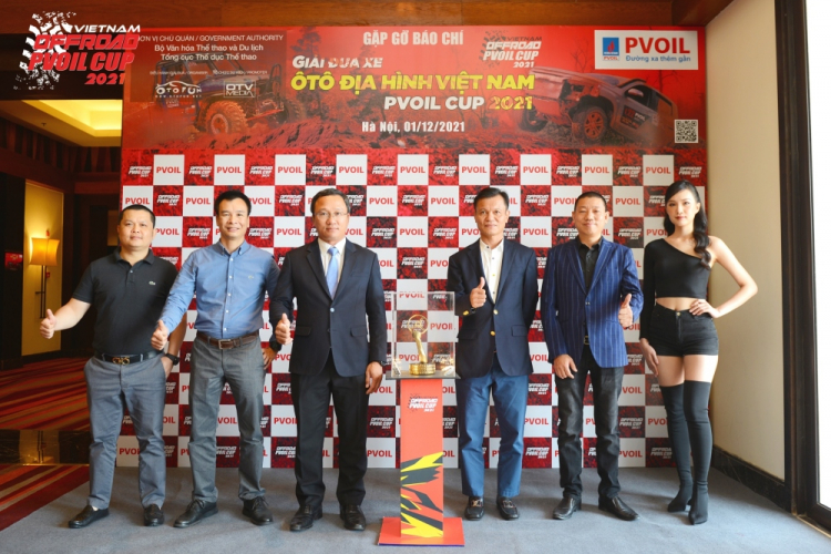 Khởi động “Giải đua xe ô tô địa hình Việt Nam PVOIL CUP 2021”