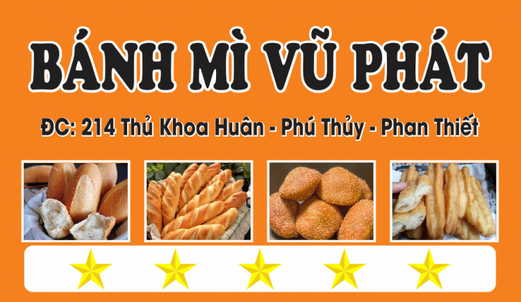 Top 5 tiệm bánh mì ngon và chất lượng nhất tại TP Phan Thiết