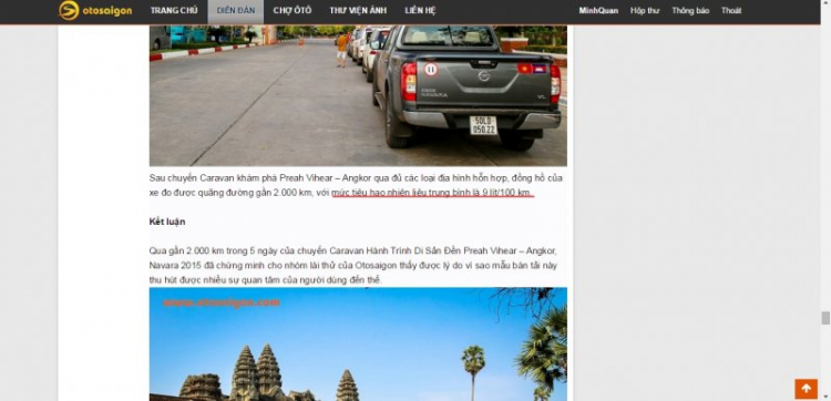 Nissan Navara 2015 và 2.000 km trên đất Cambodia Nissan Navara 2015 và 2.000 km trên đất Cambodia
