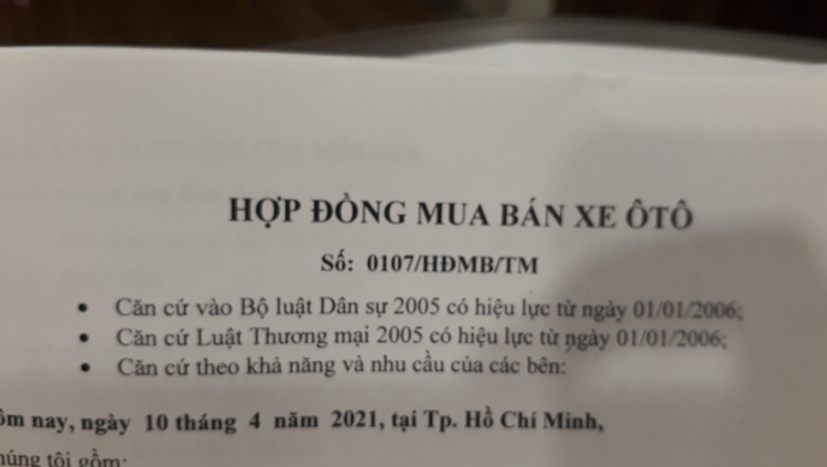 Em có ủy quyền và tự sang tên xe cho chính mình được không?