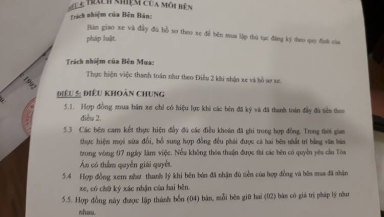 Em có ủy quyền và tự sang tên xe cho chính mình được không?