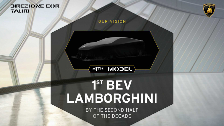 Lamborghini sẽ ra mắt xe điện vào năm 2027-2028: Vẫn đặt hy vọng vào động cơ đốt trong