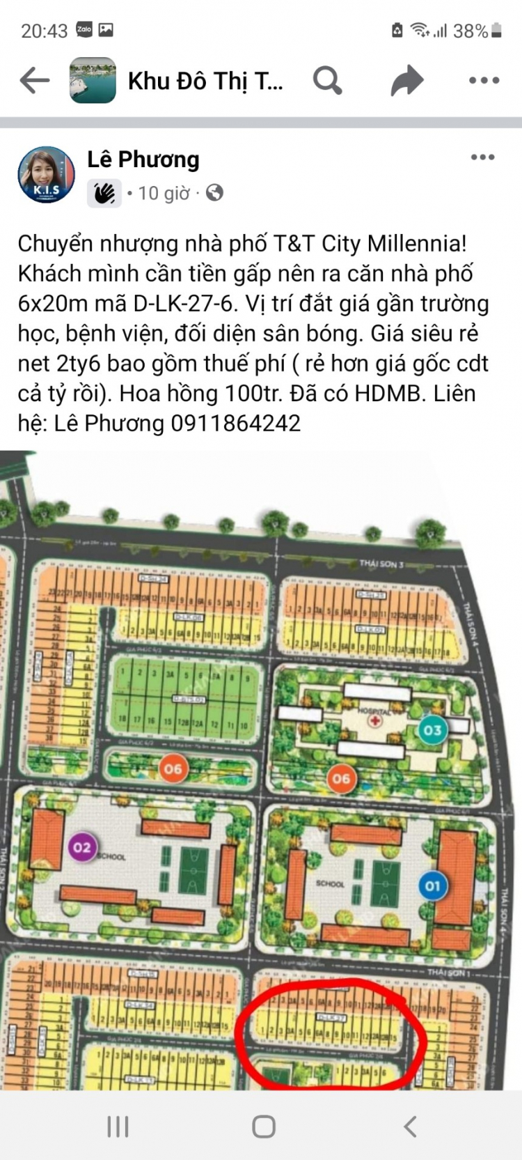 Đất nền T&T Long Hậu liệu có khả thi để đầu tư?