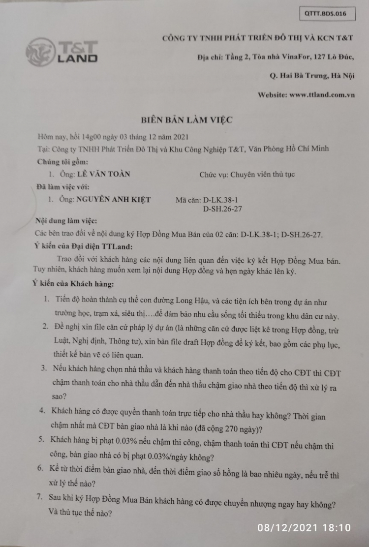 Đất nền T&T Long Hậu liệu có khả thi để đầu tư?