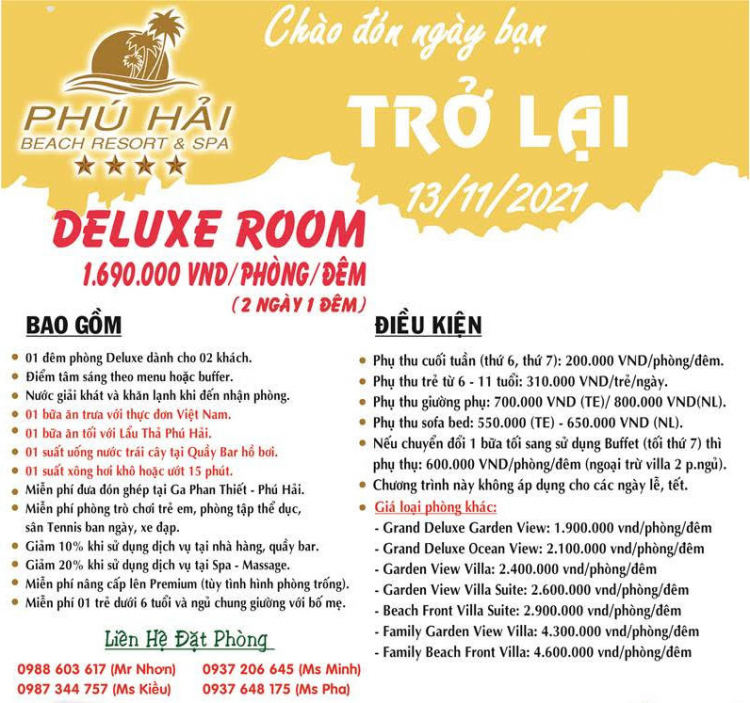 Xin tình hình du lịch SG - Phan Thiết (Mũi Né) mùa này