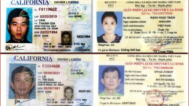 Chuyển đổi bằng lái xe nước ngoài sang Việt Nam