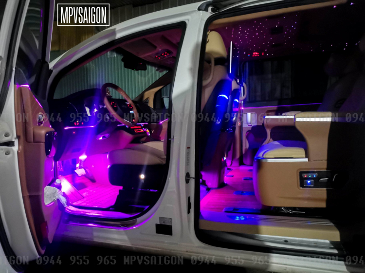 LED bầu trời sao và LED viền nội thất Kia SEDONA CARNIVAL LED bầu trời sao và LED viền nội thất Kia SEDONA CARNIVAL