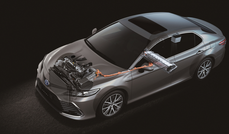 Hệ thống hybrid trên Toyota Camry 2022 HEV