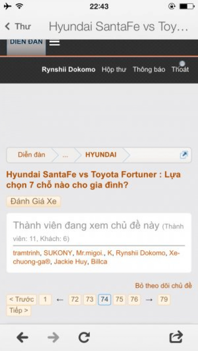 Hyundai SantaFe vs Toyota Fortuner : Lựa chọn 7 chỗ nào cho gia đình?