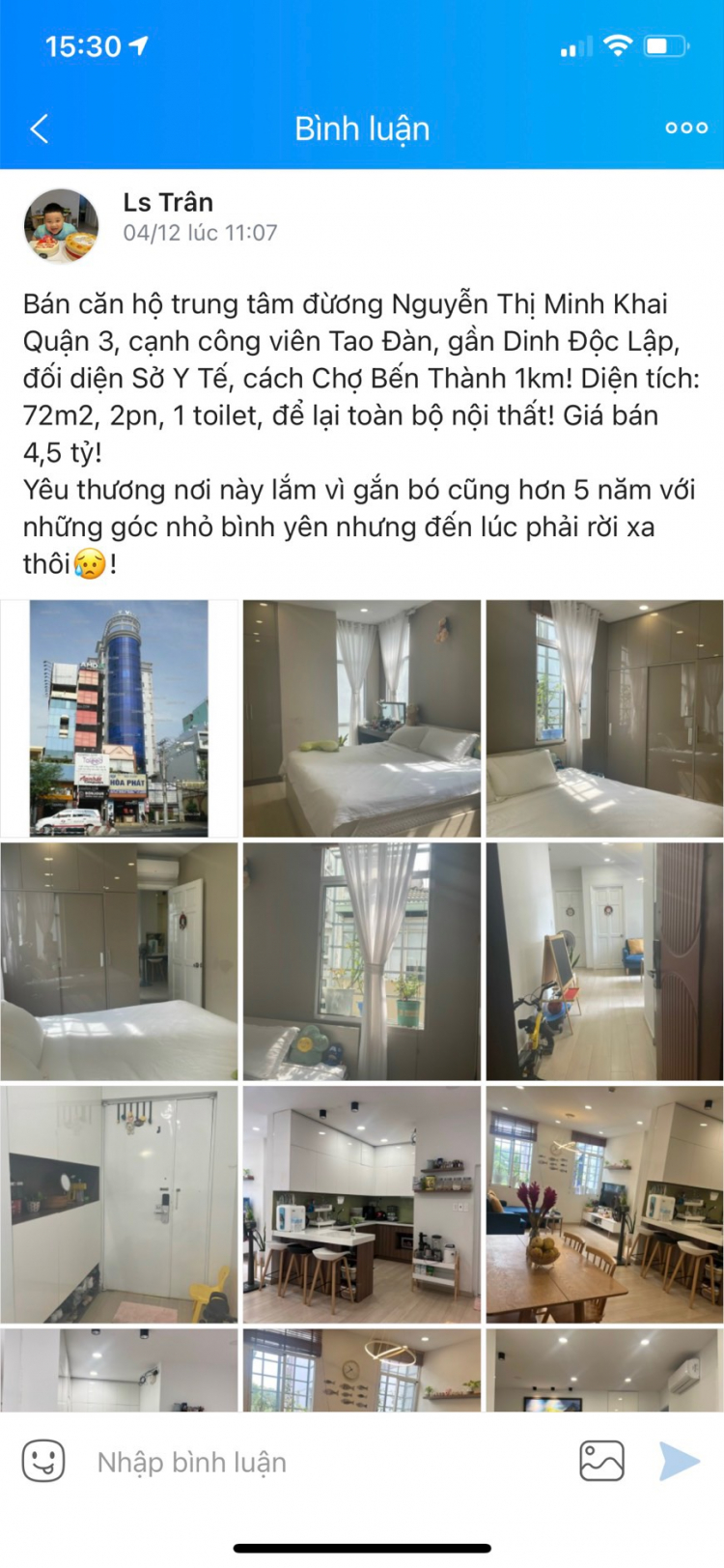 Tư vấn mua căn hộ CC để ở gần trung tâm