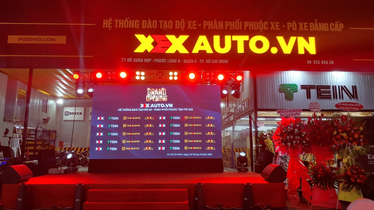 Khai trương XeXAuto chi nhánh Quận 9: Thêm địa chỉ nâng cấp xe cho anh em không thích xe "zin"