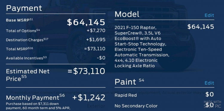 Bán tải chạy điện Ford F-150 Lightning 2022 có giá cao nhất 96.414 USD