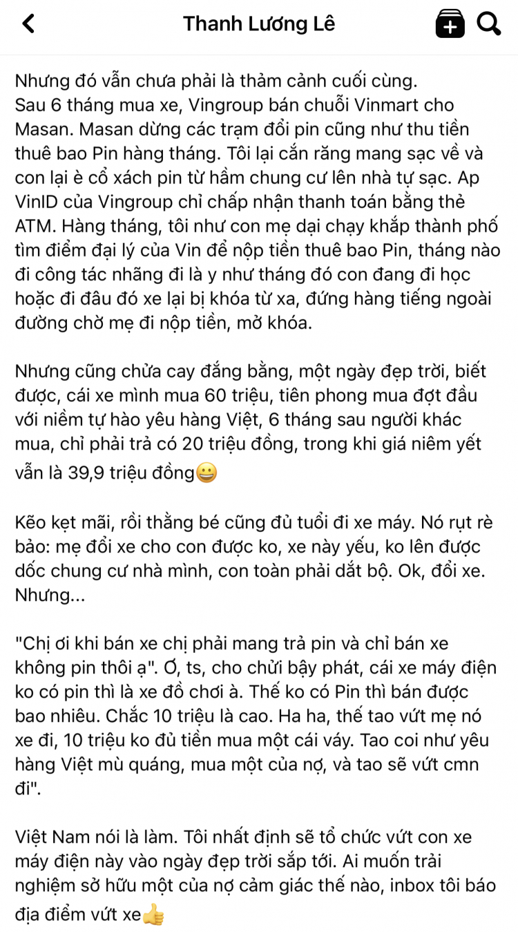 Vĩnh phát Lúc a 2.0 sắp trở thành con xe limit tịt