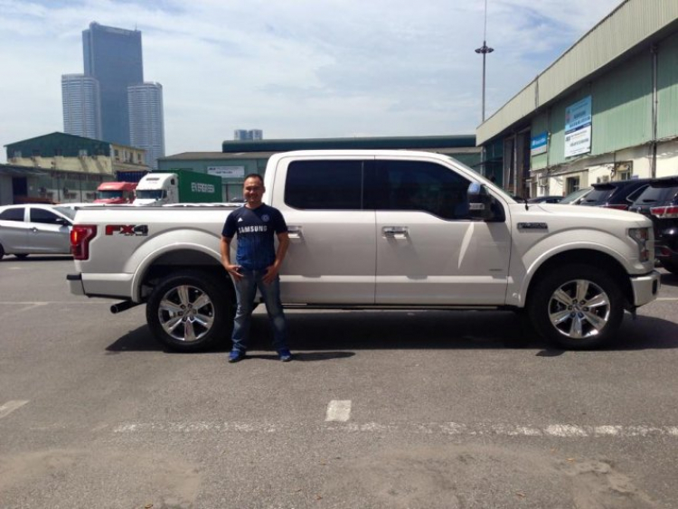 Ford F 150 2015 bất ngờ về Việt Nam