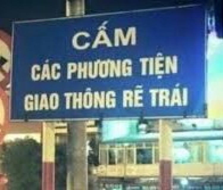 Có quá nhiều sự bất cập và vô lý của việc cắm biển báo khu vực đông dân cư tại Việt Nam