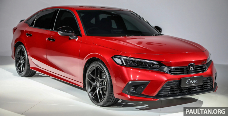 Honda Civic 2022 tại Malaysia Honda Civic 2022 tại Malaysia