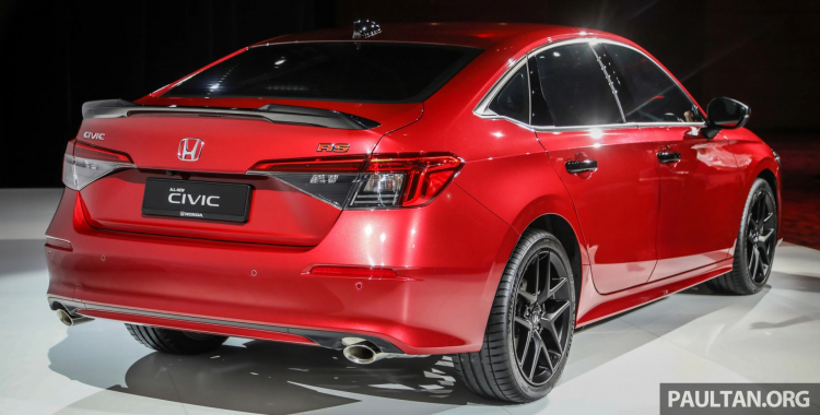 Honda Civic 2022 tại Malaysia Honda Civic 2022 tại Malaysia