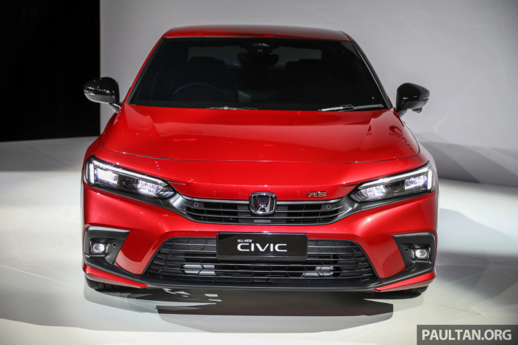 Honda Civic 2022 tại Malaysia