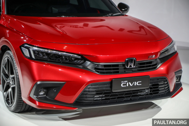 Honda Civic 2022 tại Malaysia