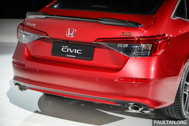 Honda Civic 2022 tại Malaysia