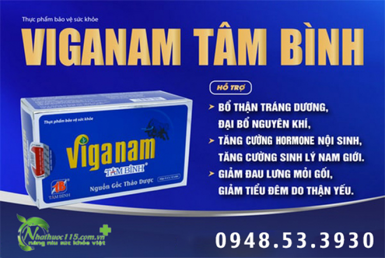 công dụng thuốc viganam