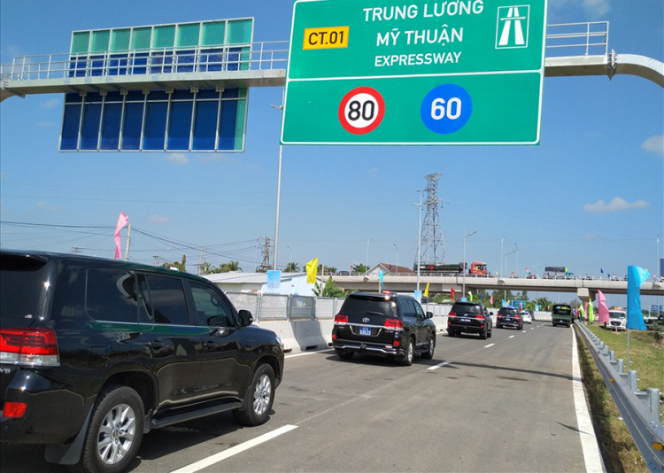 Cao tốc Trung Lương - Mỹ Thuận thông xe 