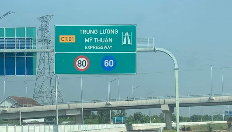 Quy định tốc độ trên cao tốc Trung Lương - Mỹ Thuận