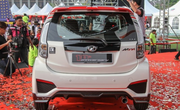 Perodua Myvi: xe nhỏ của Malaysia kỉ niệm 10 năm sản xuất