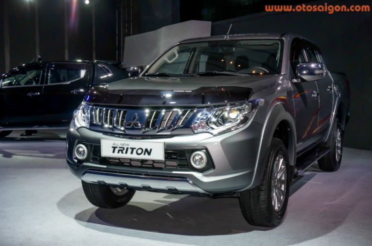 Mitsubishi Triton 2016 có giá từ 580 triệu tại Việt Nam