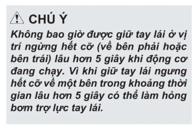 Đánh lái tối đa